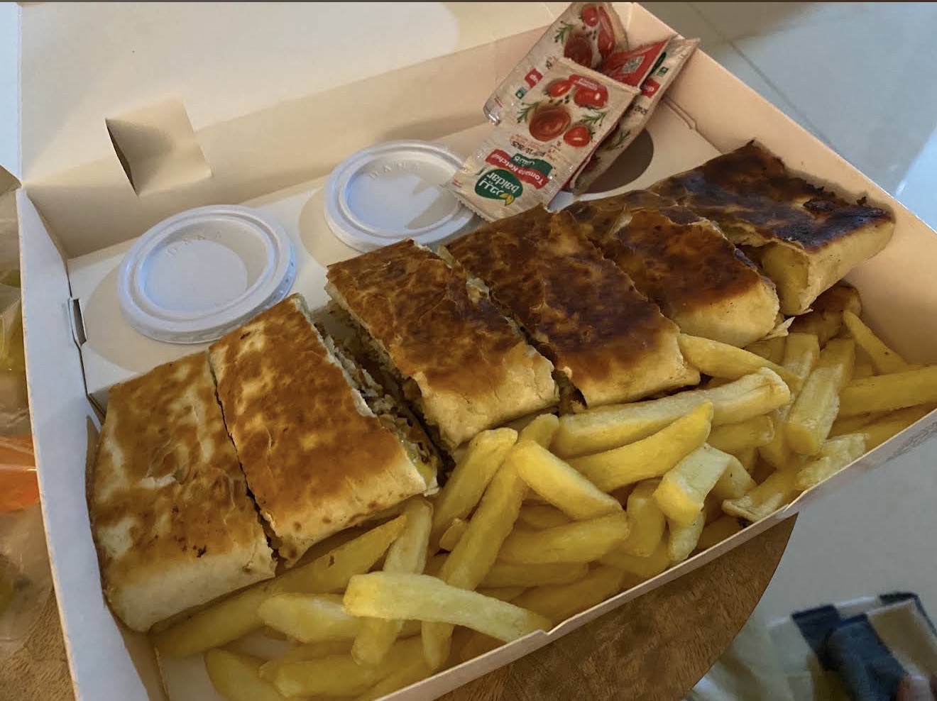 صورة الوجبة